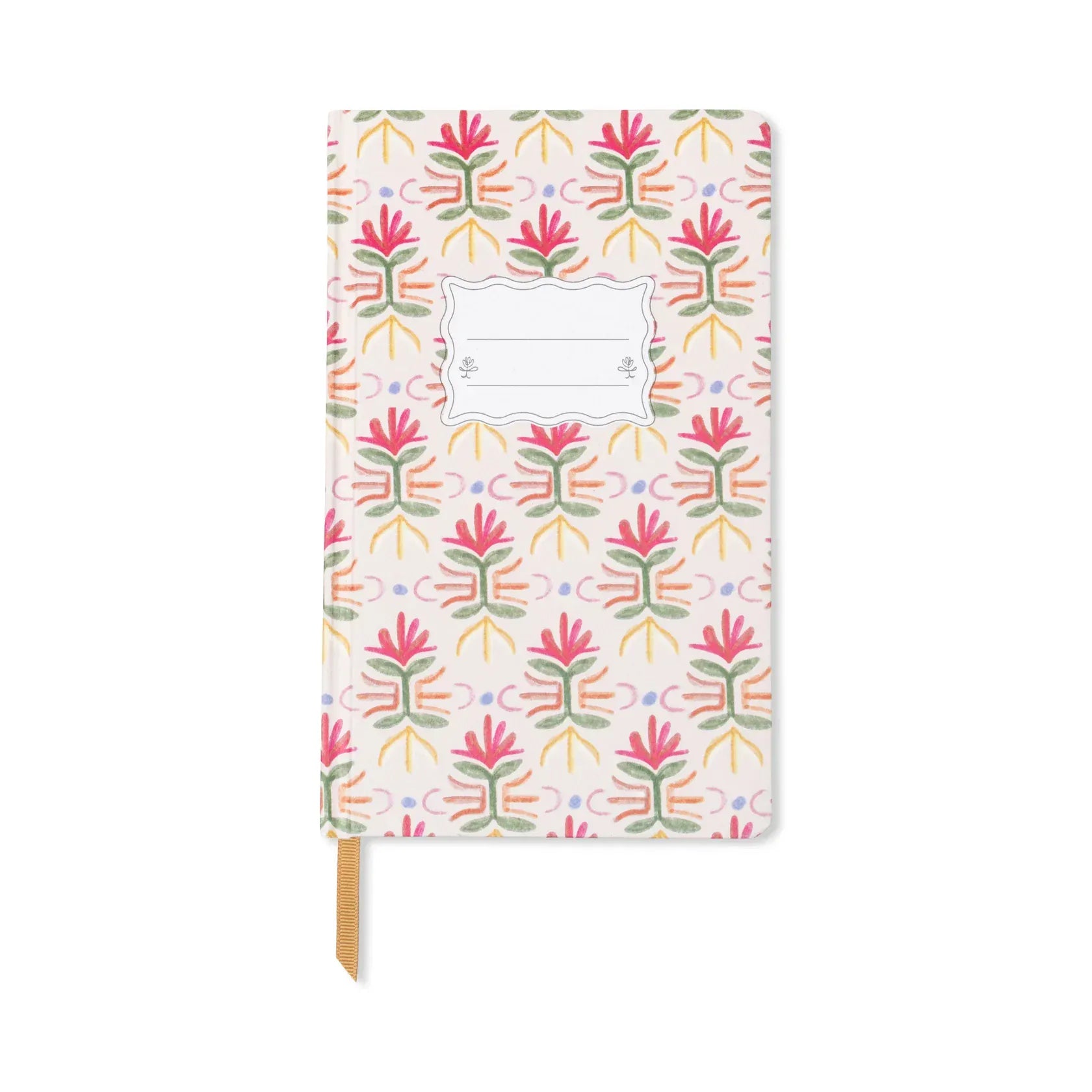Paddy wax spiral notepad Tropical LittleLintons