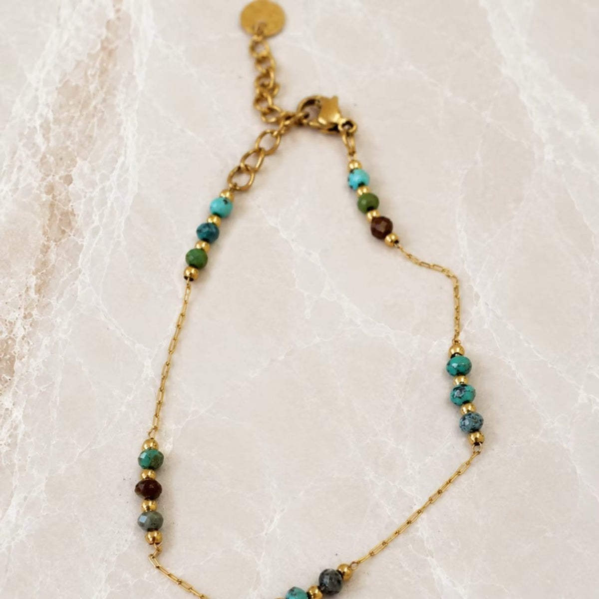 Tourmaline bracelet Turquoise LittleLintons