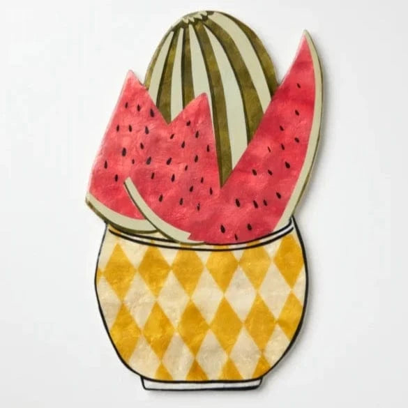 Fruit bowl wall hanging Watermelon LittleLintons