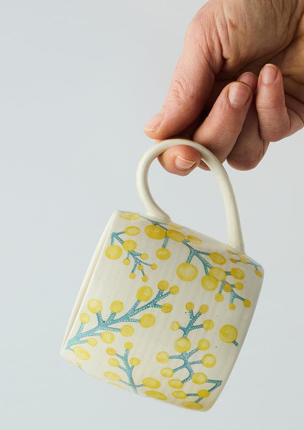 Angus Celeste buttermilk mug Wattle LittleLintons