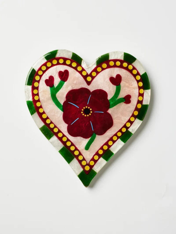 Nouveau bloom tile Wine LittleLintons
