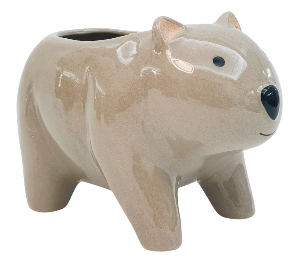 Aussie animal  pots Wombat LittleLintons