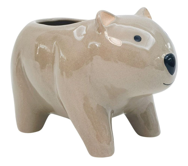 Aussie animal  pots Wombat LittleLintons