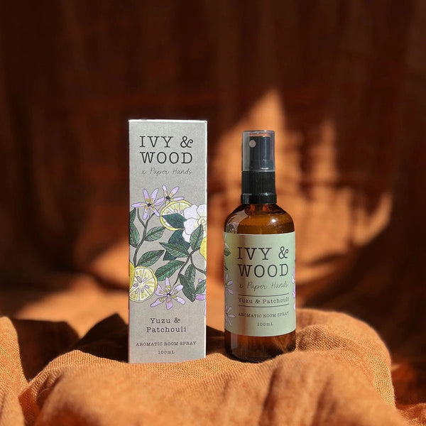 Ivy & Wood room sprays Yuzu patchouli Ivy & Wood