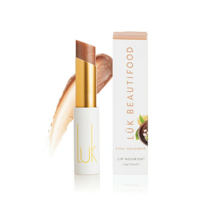LUK toxin free lipstick Chai shimmer LittleLintons