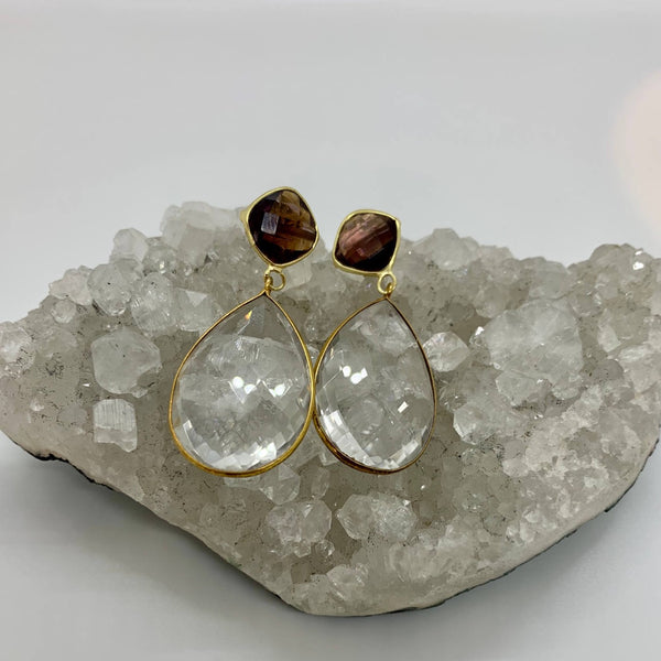 Crystal Drop Earrings