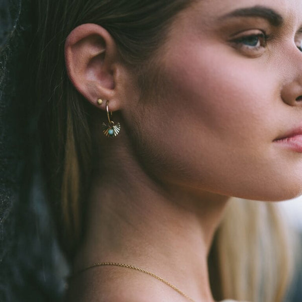 Moon beam earrings LittleLintons