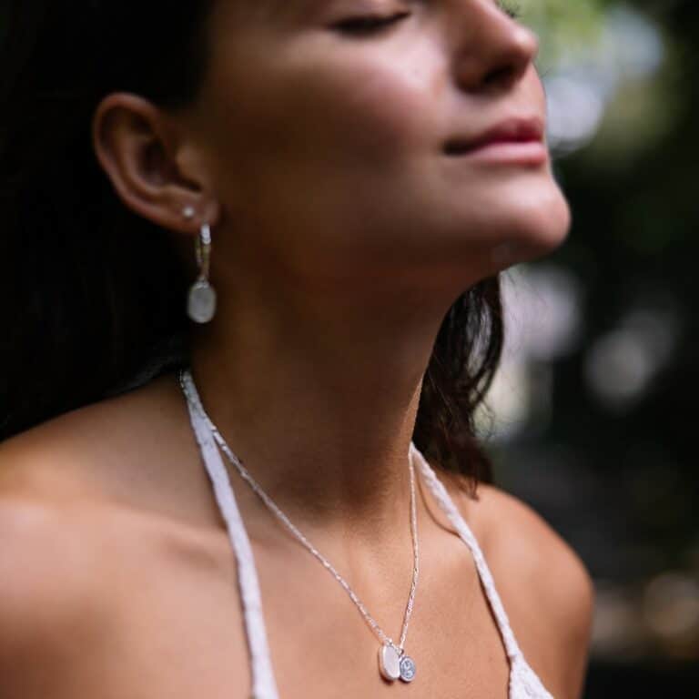 Moonstone necklace LittleLintons