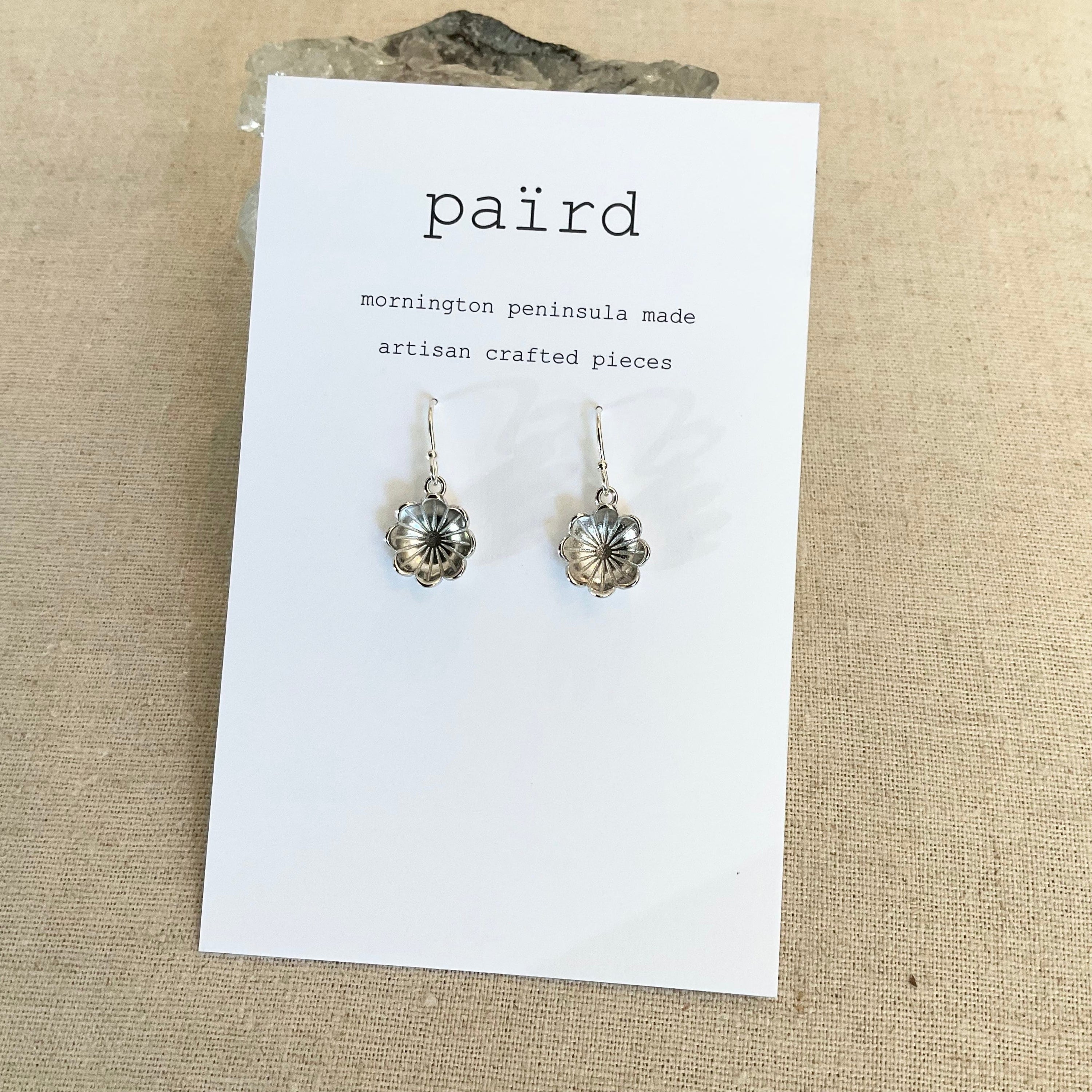 Paird Lotus earrings Paird
