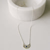 Moon beam necklace Silver lapis LittleLintons