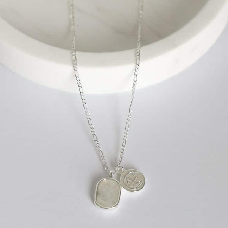 Moonstone necklace Silver LittleLintons
